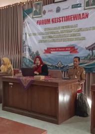 Ulu-Ulu dan Pangripta Kalurahan Ponjong Hadiri Forum Keistimewaan di Kapanewon Ponjong